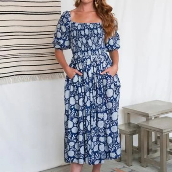 Mata Traders Dresses & Skirts - Mata Traders Theodora Maxi Dress Royal Blue Size XL